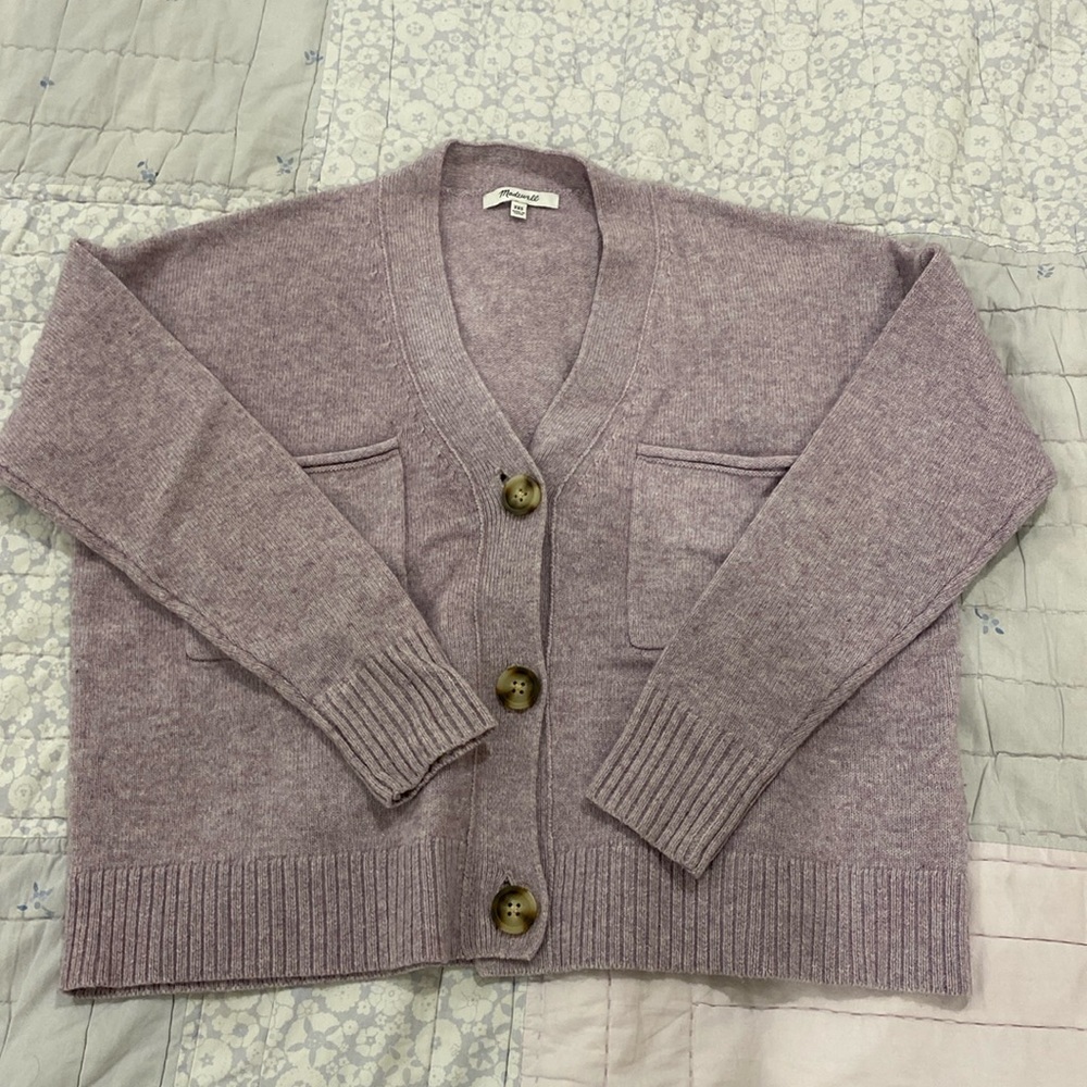Purple Madewell Cardigan